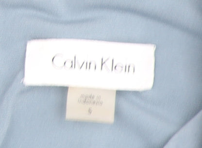 Calvin Klein Women's Blue Sleeveless Top, Size S