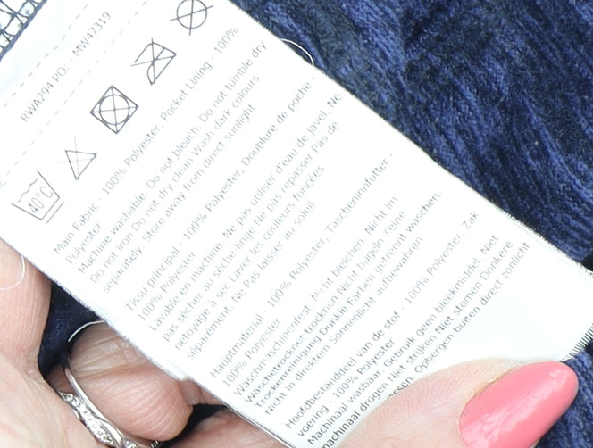 Regatta Women's Blue Pullover Hoodie Size 14