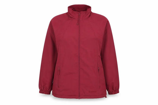 Womens UK Size 10 Mountain Essentials Red Basic Jacket