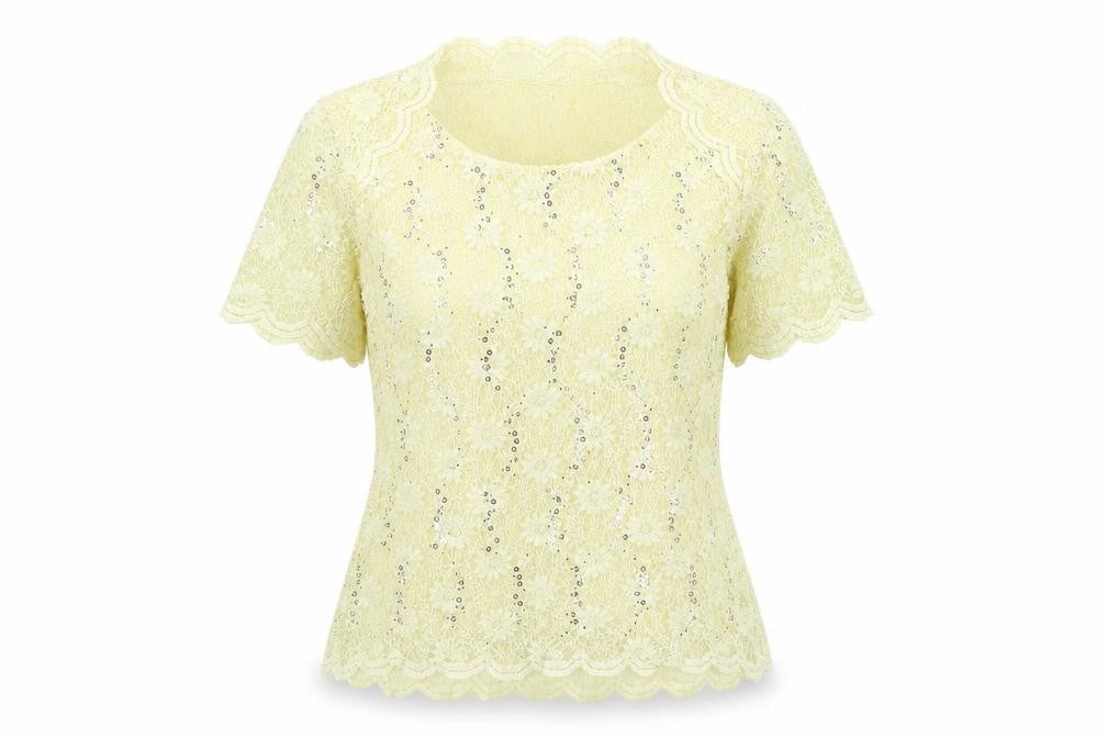 Womens UK Size 10 Jacques Vert Yellow Tunic Blouse