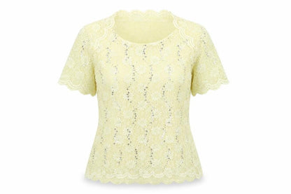Womens UK Size 10 Jacques Vert Yellow Tunic Blouse