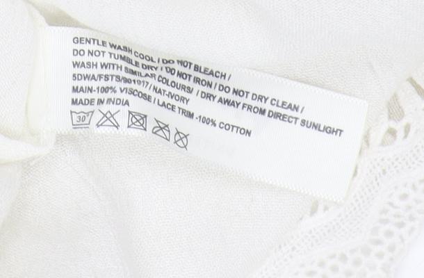 Womens UK Size 10 FatFace Ivory Camisole Tank