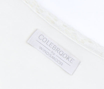 Colebrooke Women's Ivory Lace Wrap Blouse, S, Casual