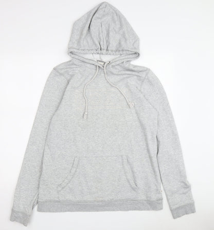 Roxy Women's Grey Pullover Hoodie Medium