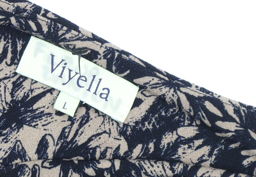Womens UK Size L Viyella Multicoloured  Blouse