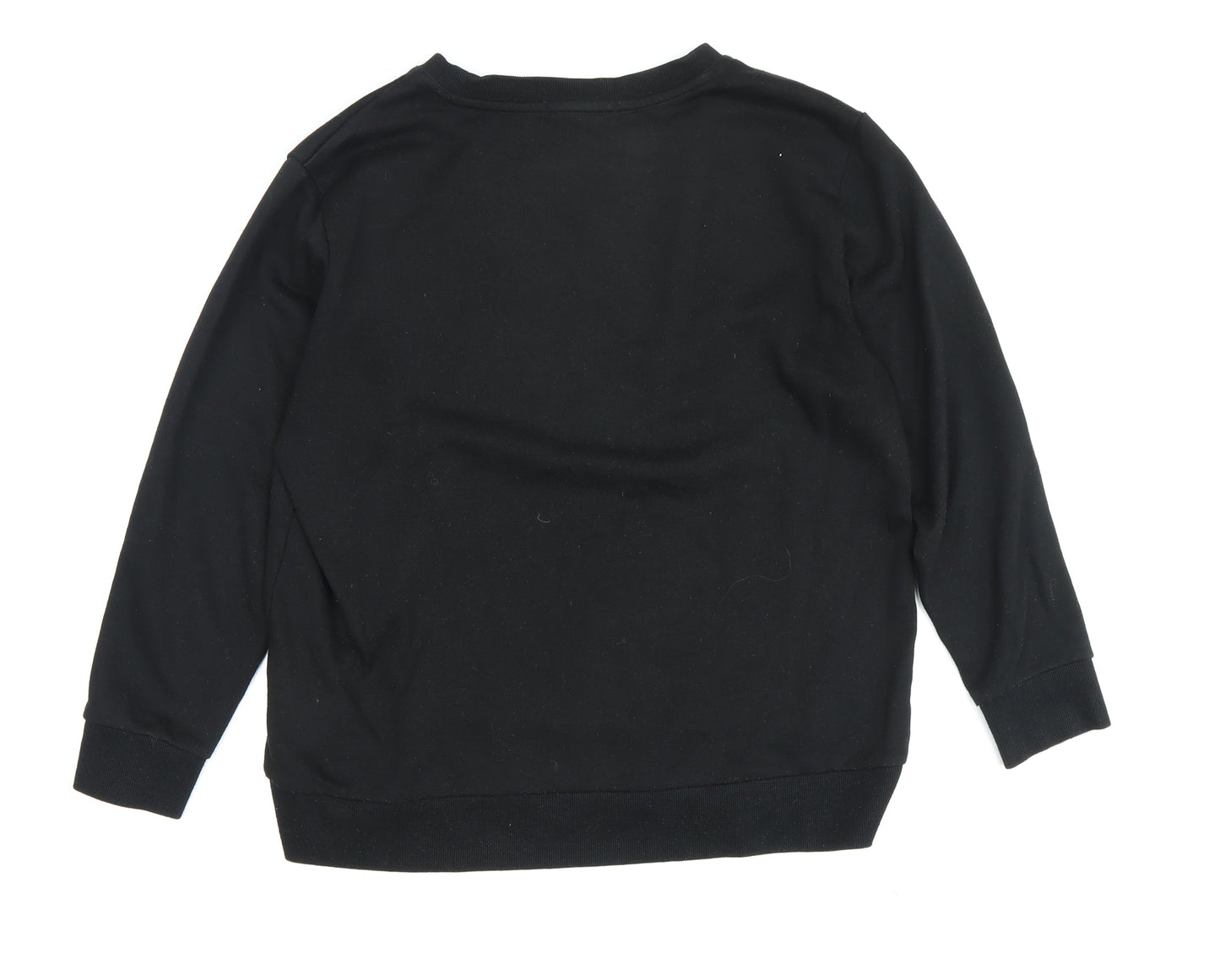 DKNY Women's Black Pullover Sweatshirt M