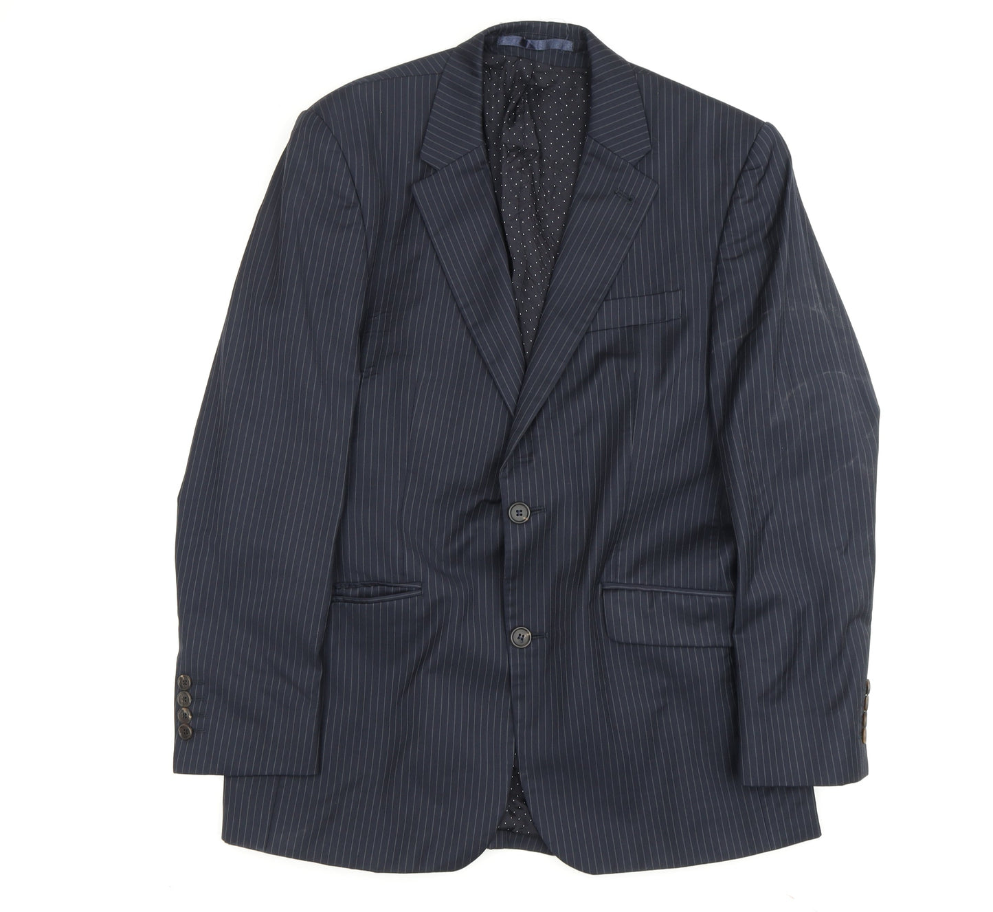 Mens UK Size 38 Jasper Conran Regular Blue Suit Jacket
