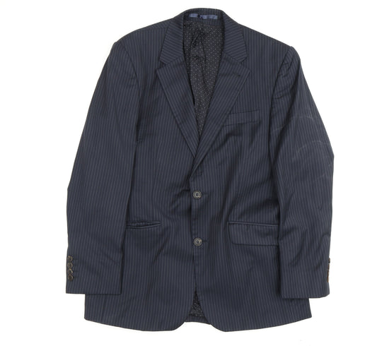 Mens UK Size 38 Jasper Conran Regular Blue Suit Jacket