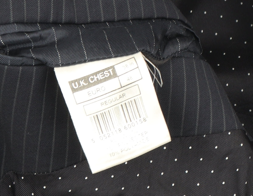 Mens UK Size 38 Jasper Conran Regular Blue Suit Jacket