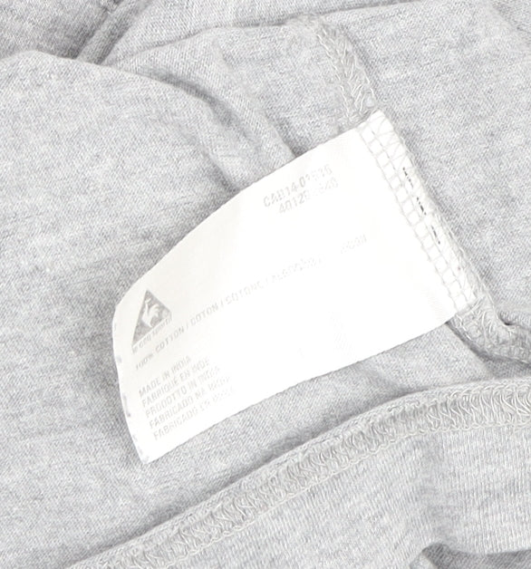 Le Coq Sportif Men's Grey Sleeveless Cotton T-Shirt L