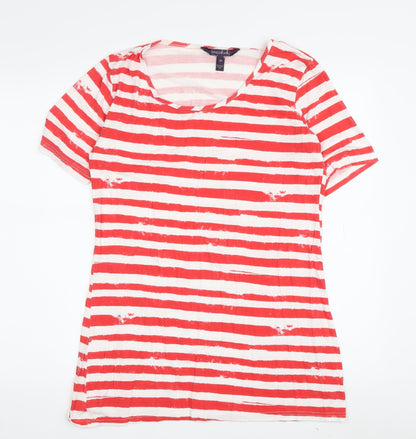 Womens UK Size XS Long Tall Sally Multicoloured Basic T-Shirt