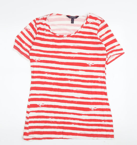 Womens UK Size XS Long Tall Sally Multicoloured Basic T-Shirt