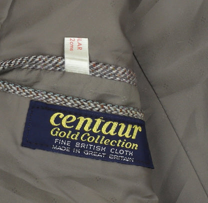 Mens UK Size 40 Centaur Regular Brown Suit Jacket