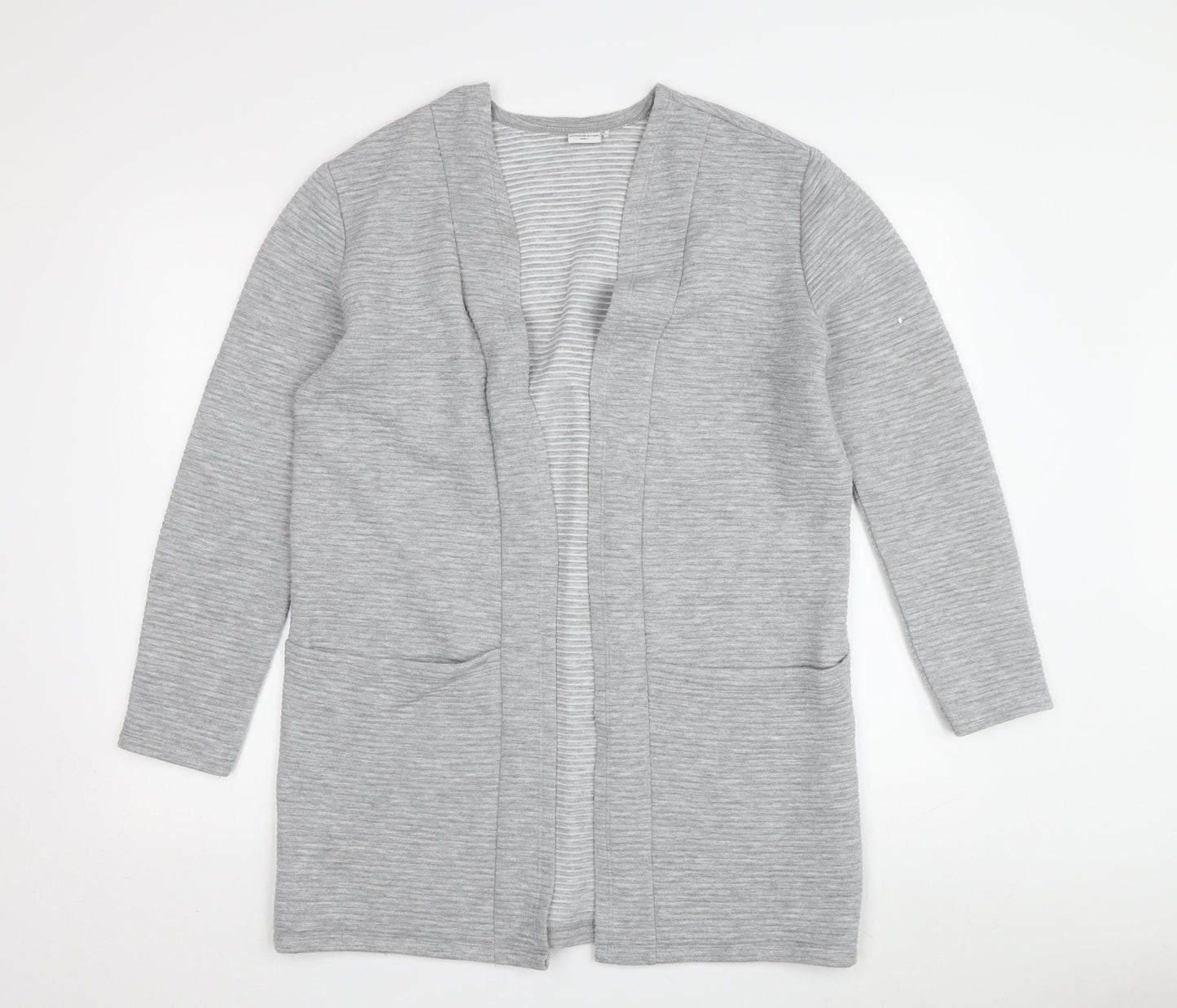 Womens UK Size S Jacqueline de Yong Grey Cardigan Jumper