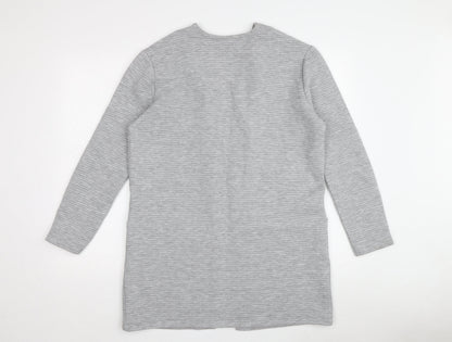 Womens UK Size S Jacqueline de Yong Grey Cardigan Jumper