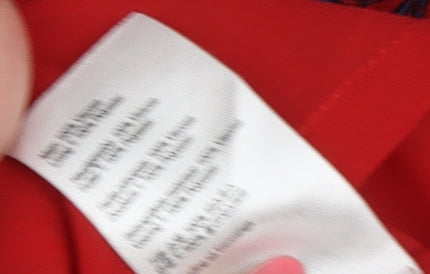 Joules Women's Red Floral Dress UK Size 10