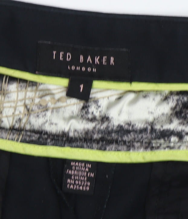 Ted Baker Women's Black Dress Pants - XS Slim Fit