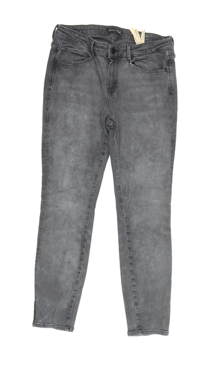 Massimo Dutti Women’s Grey Skinny Jeans Size 14