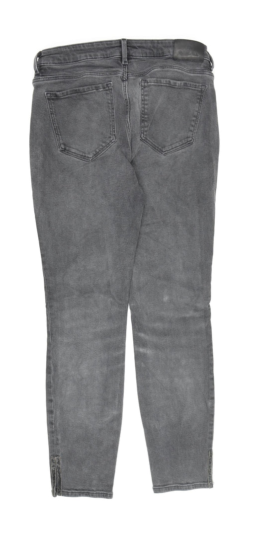 Massimo Dutti Women’s Grey Skinny Jeans Size 14