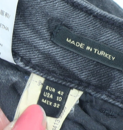 Massimo Dutti Women’s Grey Skinny Jeans Size 14