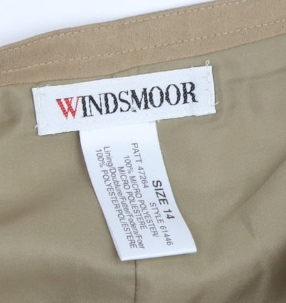 Womens UK Size 14 Windsmoor Straight & Pencil Microfibre Skirt