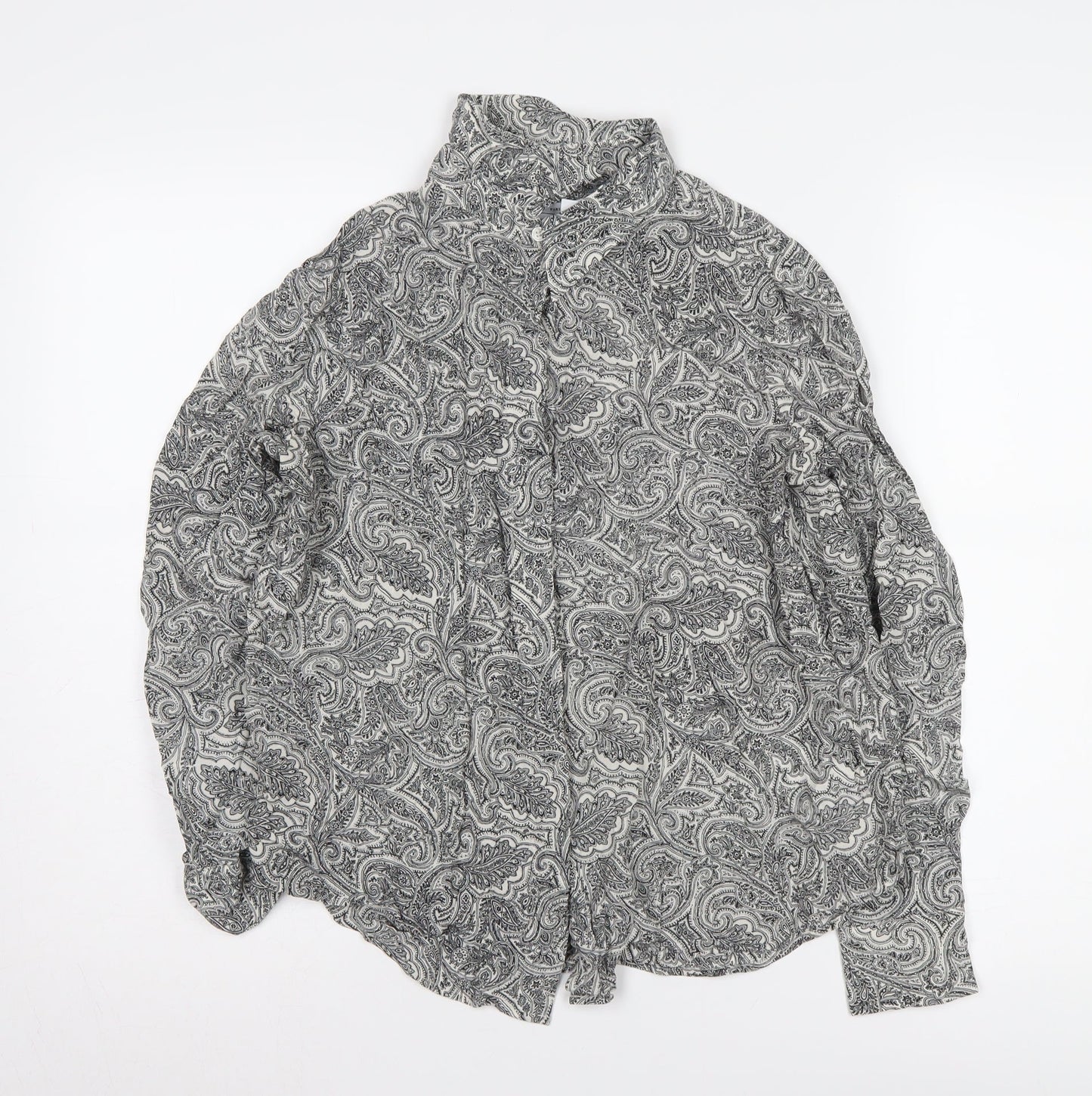 & Other Stories Women's Paisley Shirt - Size 8