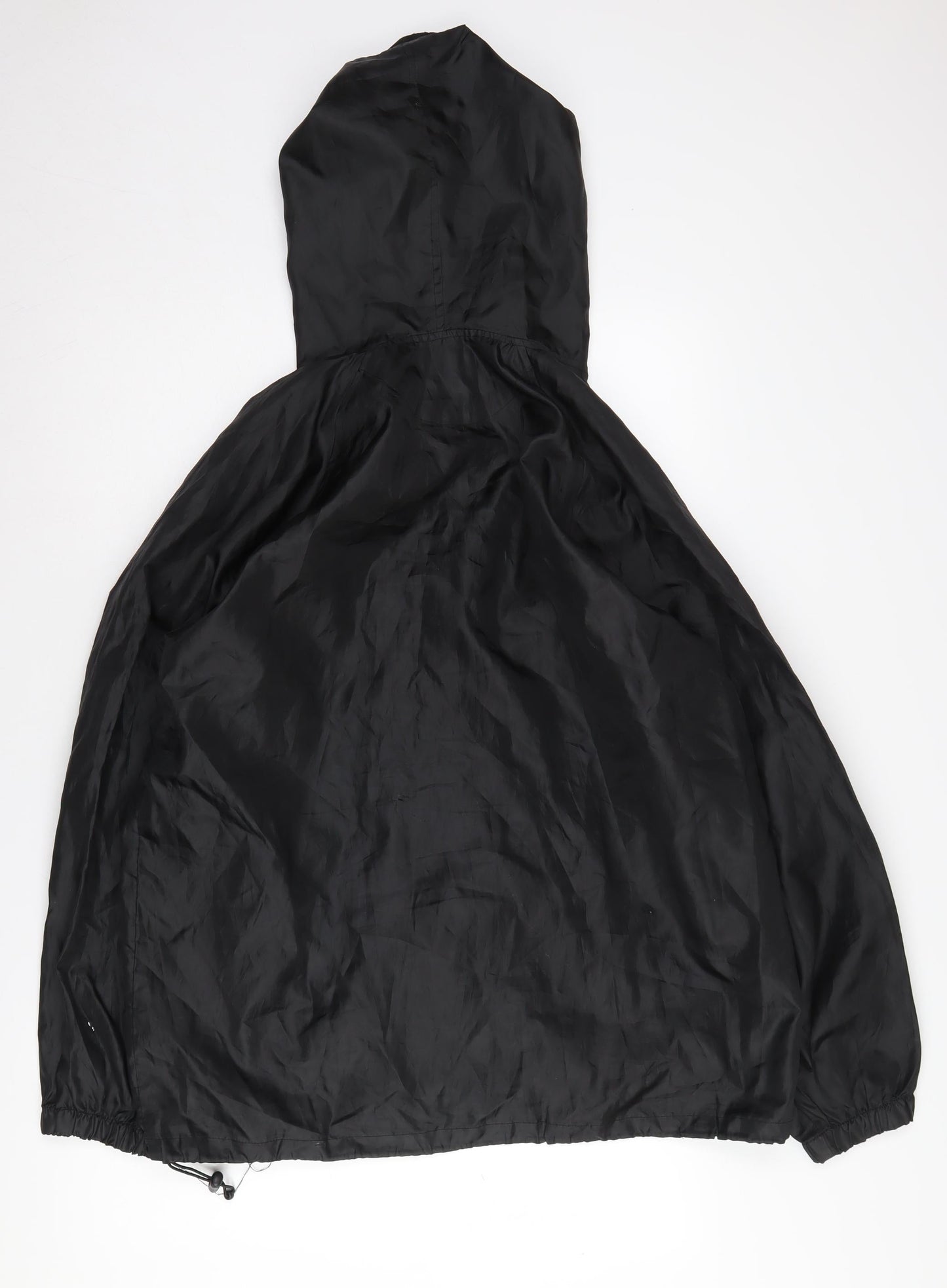 Mens UK Size M Outdoor Sportswear Black Windbreaker Coat