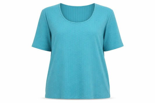 Womens UK Size 14 Eastex Blue  T-Shirt