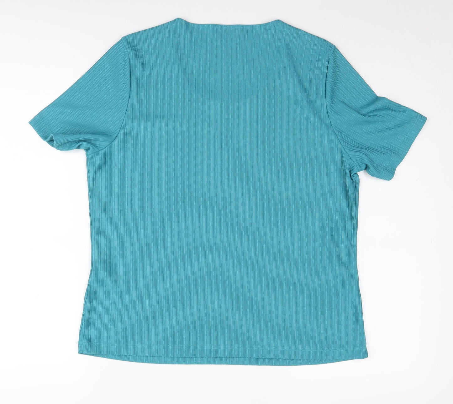 Womens UK Size 14 Eastex Blue  T-Shirt