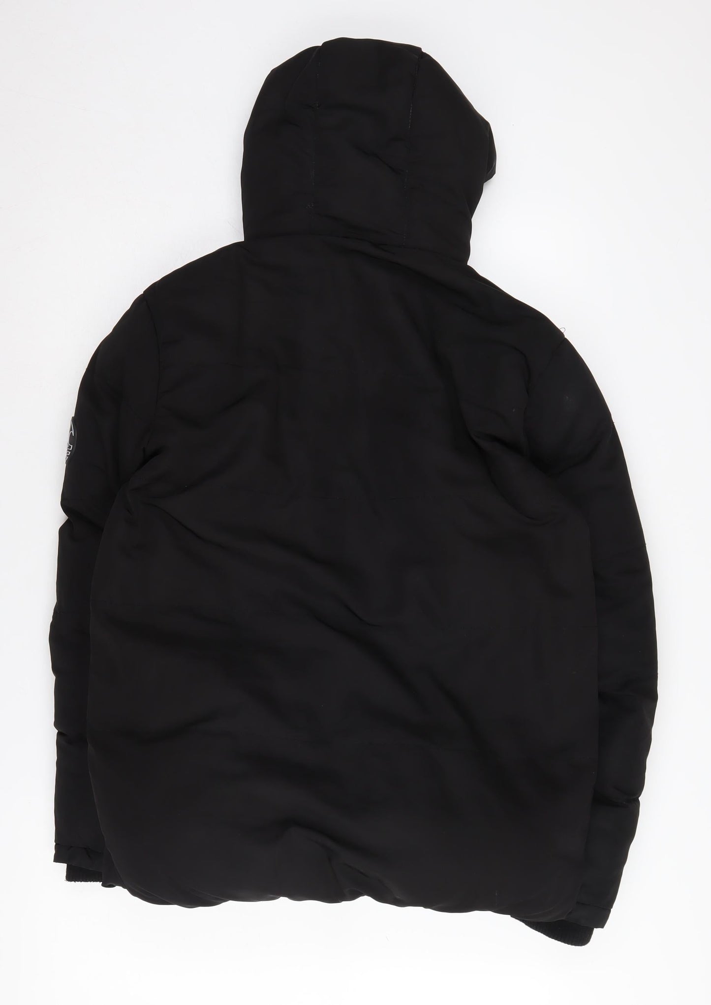 Mens UK Size XS SoulCal & Co Black Puffer Jacket