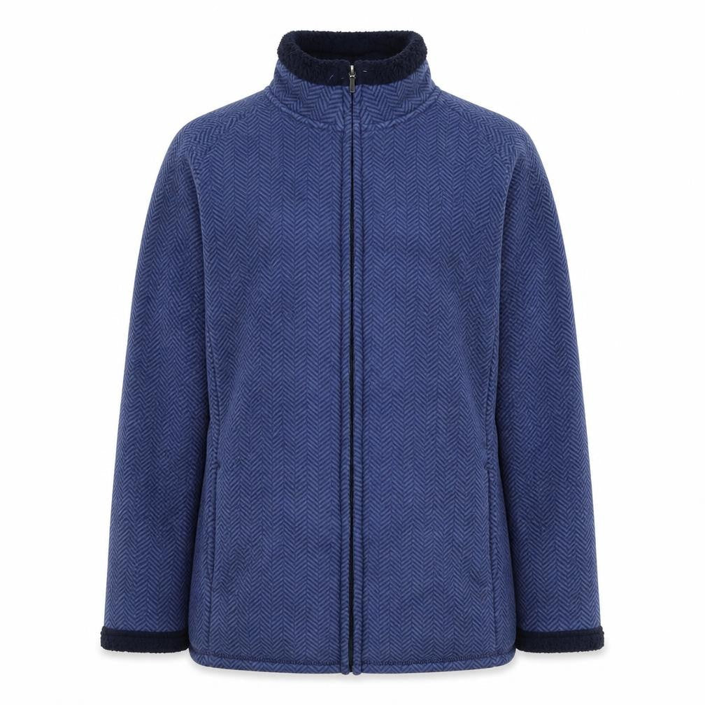 Womens UK Size M Bonmarché Blue Basic Jacket