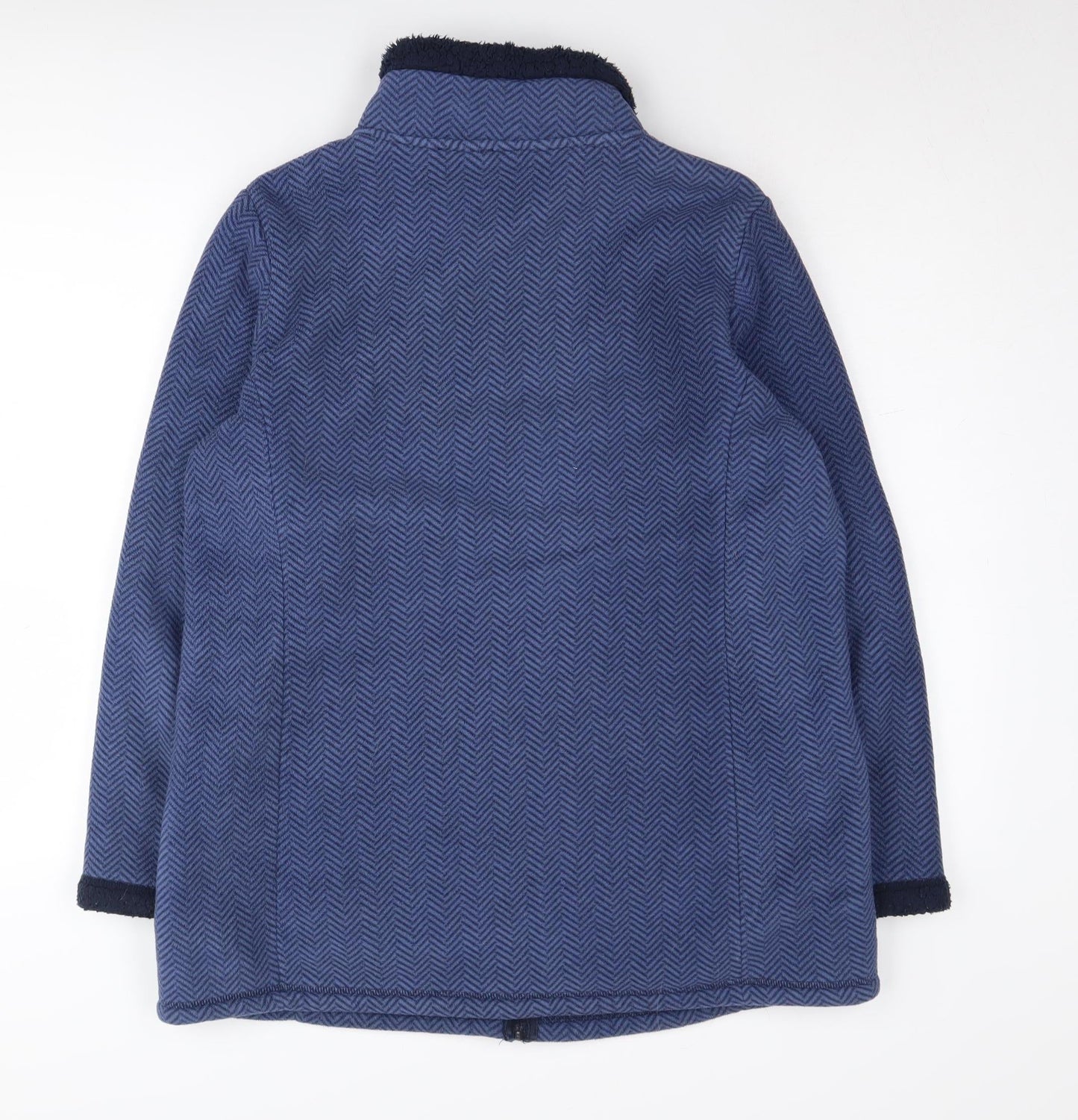 Womens UK Size M Bonmarché Blue Basic Jacket