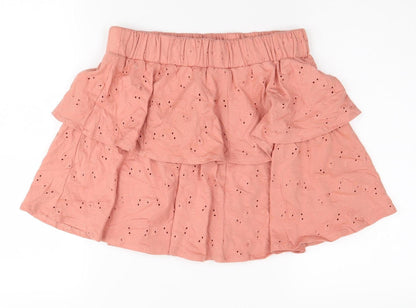 ASOS Design Women's Pink A-Line Skirt, Size 10