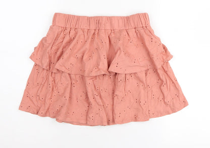 ASOS Design Women's Pink A-Line Skirt, Size 10