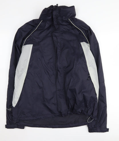 Mens UK Size M Peter Storm Blue Windbreaker Coat