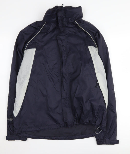 Mens UK Size M Peter Storm Blue Windbreaker Coat