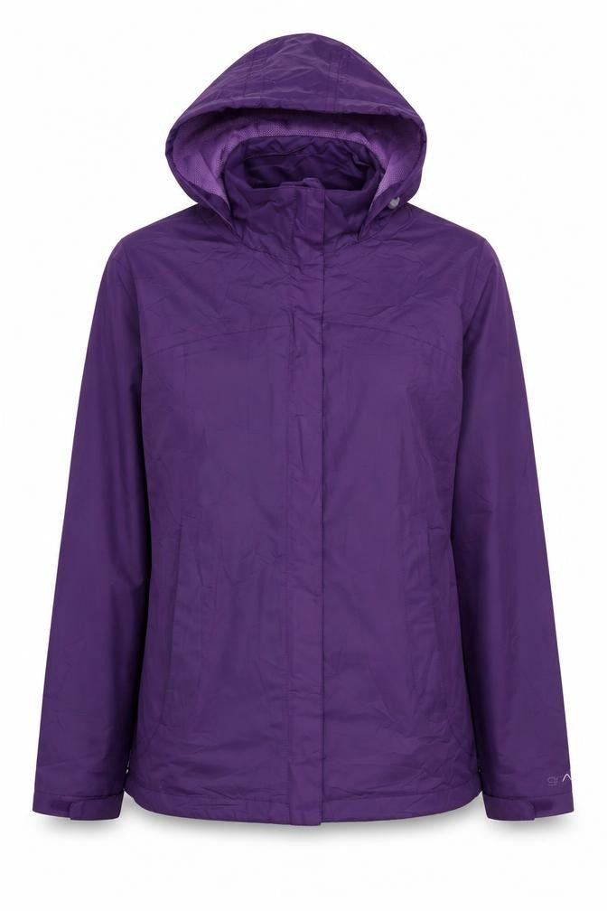 Womens UK Size 8 Granite Outdoors Purple Rain Coat