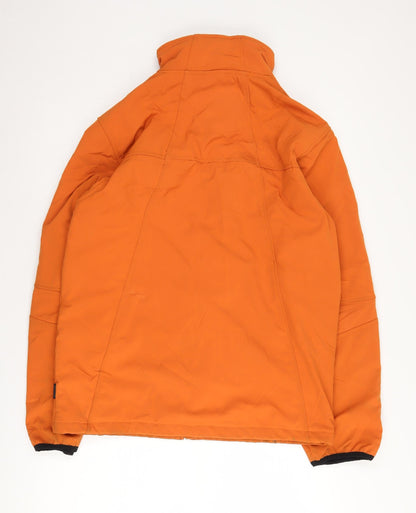 Mens UK Size M Boy-Cot Orange Windbreaker Coat