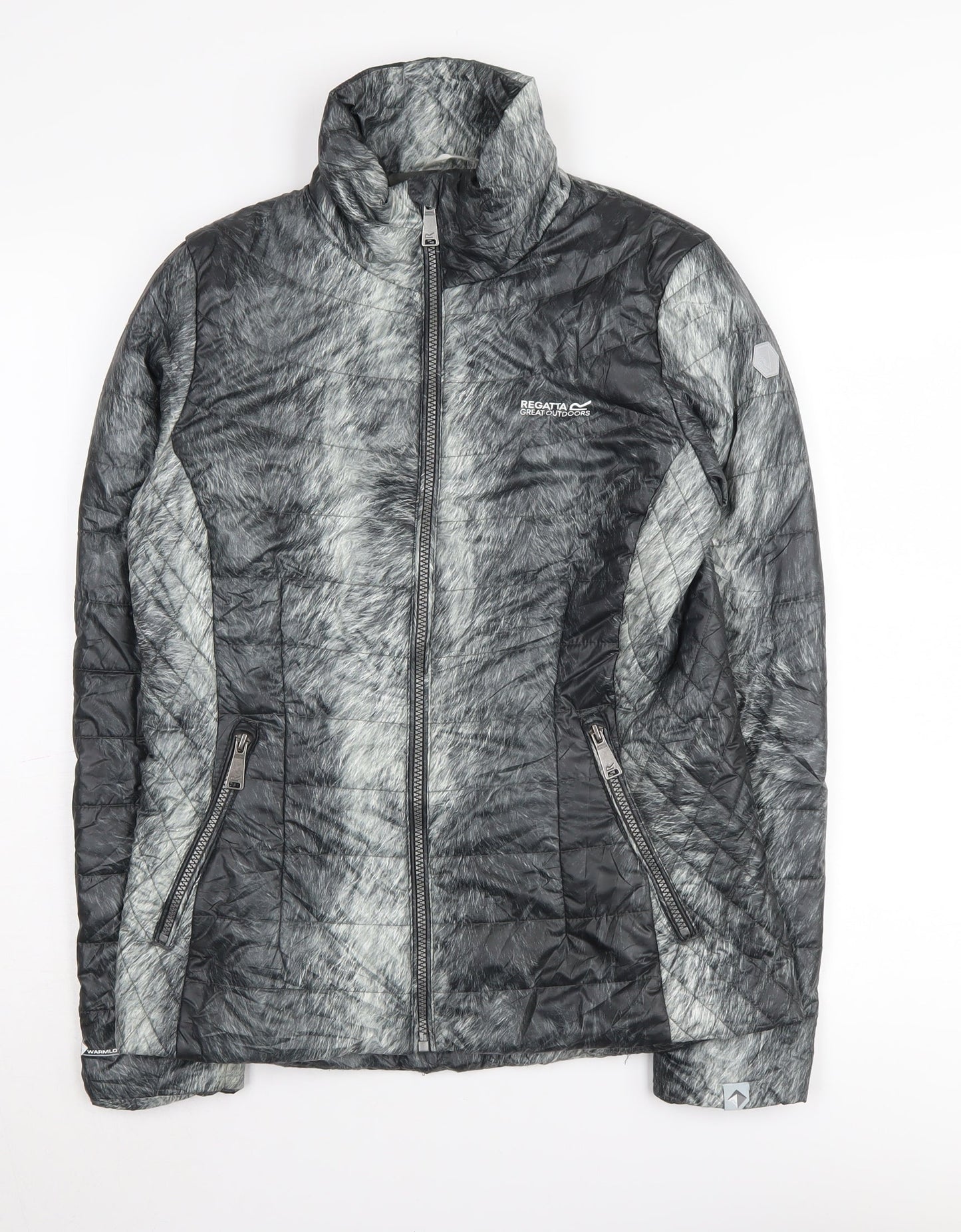 Womens UK Size 10 Regatta Black Puffer Jacket