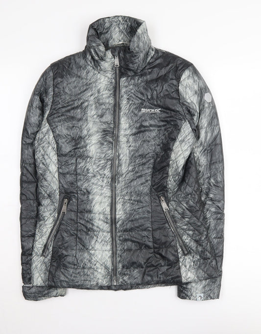 Womens UK Size 10 Regatta Black Puffer Jacket