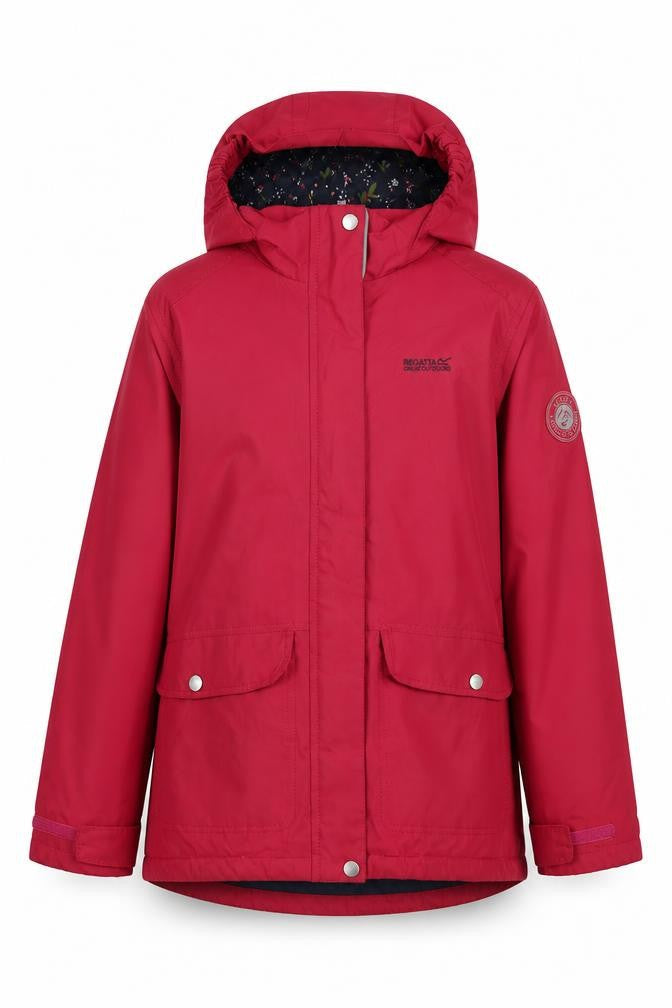 Womens UK Size 4 Regatta Red Rain Coat
