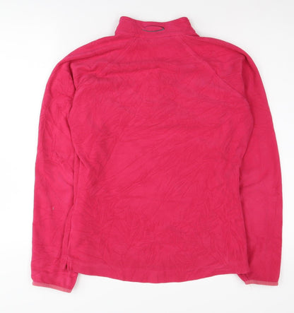 Womens UK Size 12 Mountainlife Pink Pullover Sweatshirt