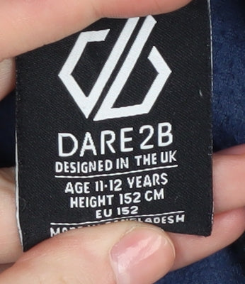 Dare 2b Boys Blue Fleece Sweatshirt 11-12 Years with Zip