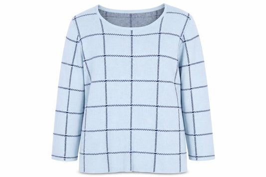 Womens UK Size 14 Eastex Blue Pullover Jumper
