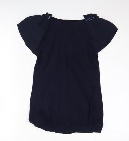 Jasper Conran Black Sequin Tunic Women's Petites 8