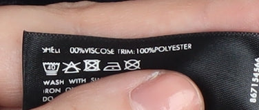 Jasper Conran Black Sequin Tunic Women's Petites 8