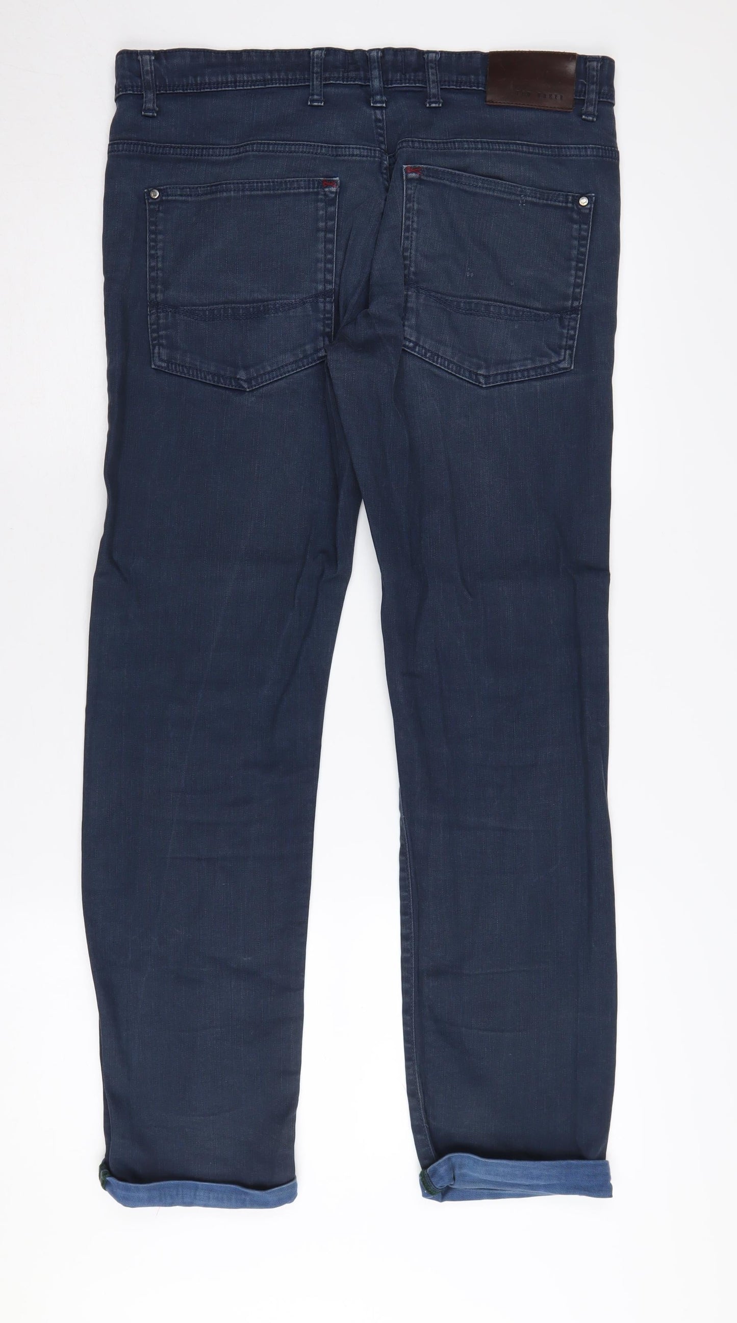 Ted Baker Blue Straight Jeans - Unisex Adults 34R