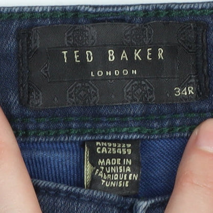 Ted Baker Blue Straight Jeans - Unisex Adults 34R