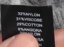 Jasper Conran Women's Grey Striped Pullover Jumper Size 14