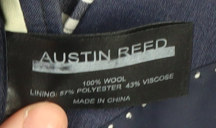 Austin Reed Men's Blue Wool Blazer 40R